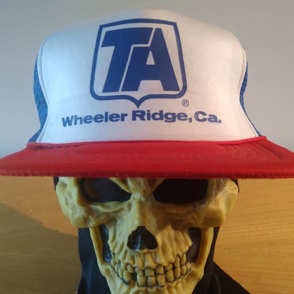 DS Vintage TravelCenters of America California Rope Snap Back Trucker Hat